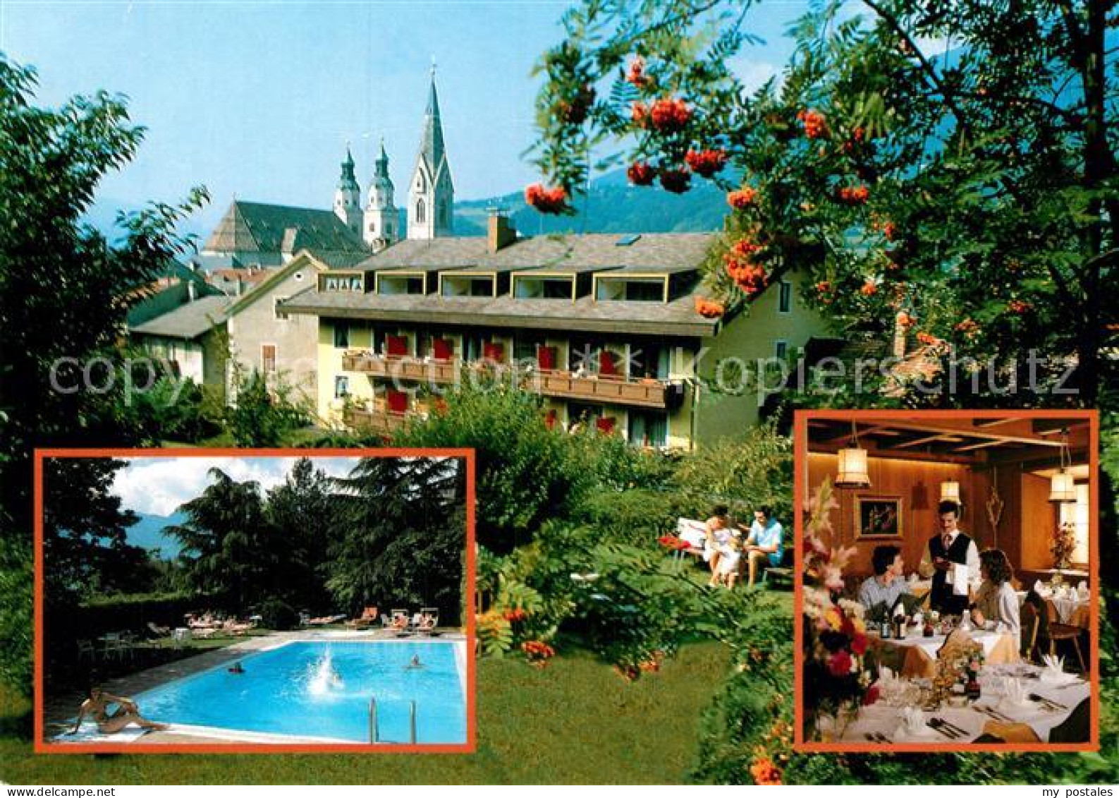 73009226 Brixen Suedtirol Gruener Baum Hotels Schwimmbad Gastraum Firenze - Autres & Non Classés