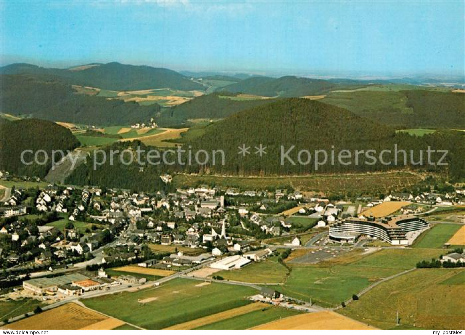 73009218 Willingen Sauerland Fliegeraufnahme Willingen Sauerland - Andere & Zonder Classificatie