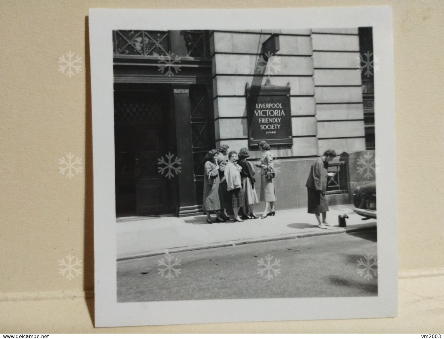 UK Photo London 1956 Liverpool Victoria Friendly Society.  65x63 Mm - Europe