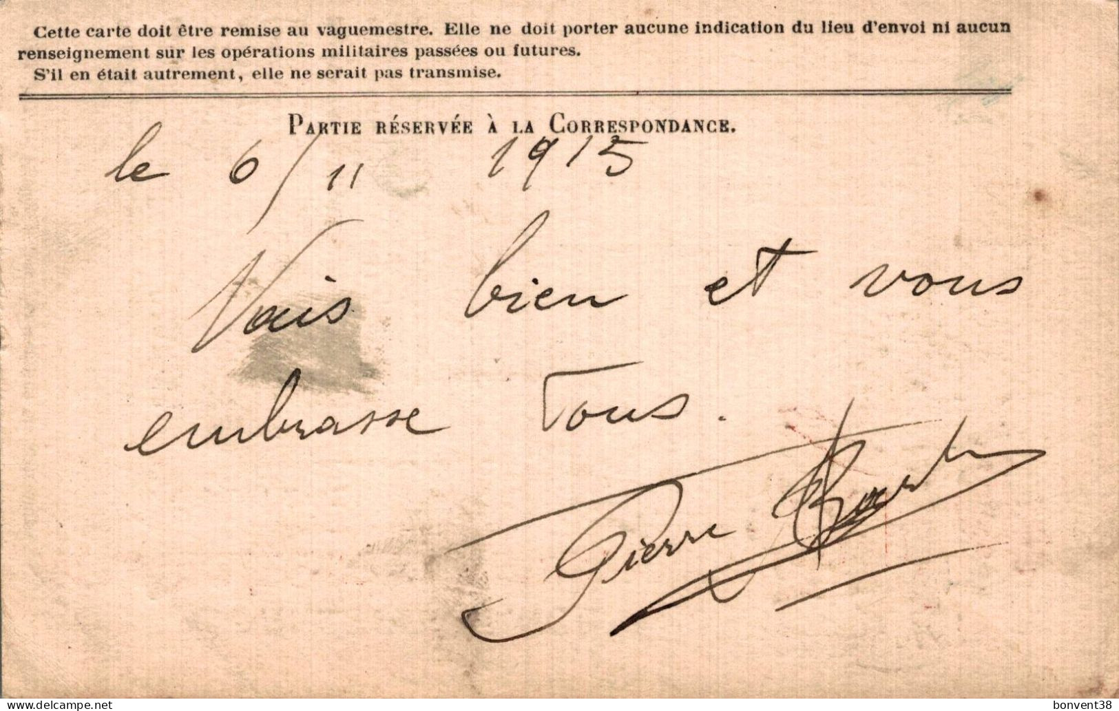 K1005 - Correspondance Des ARMÉES De La RÉPUBLIQUE - 4e Génie - Andere & Zonder Classificatie