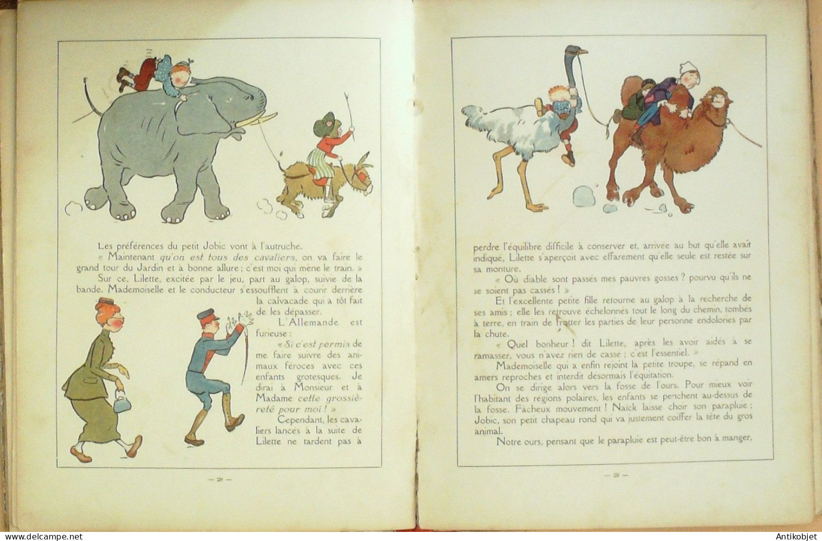 Jordic Les Petits Brazidec à Paris édition Garnier 2 Eo 1921 - Sonstige & Ohne Zuordnung