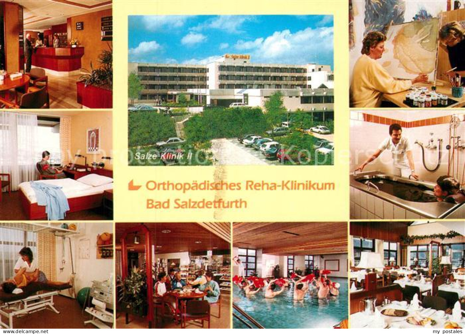 73008827 Bad Salzdetfurth Salze Klinik Reha Klinikum Rezeption Zimmer Massage Ga - Bad Salzdetfurth