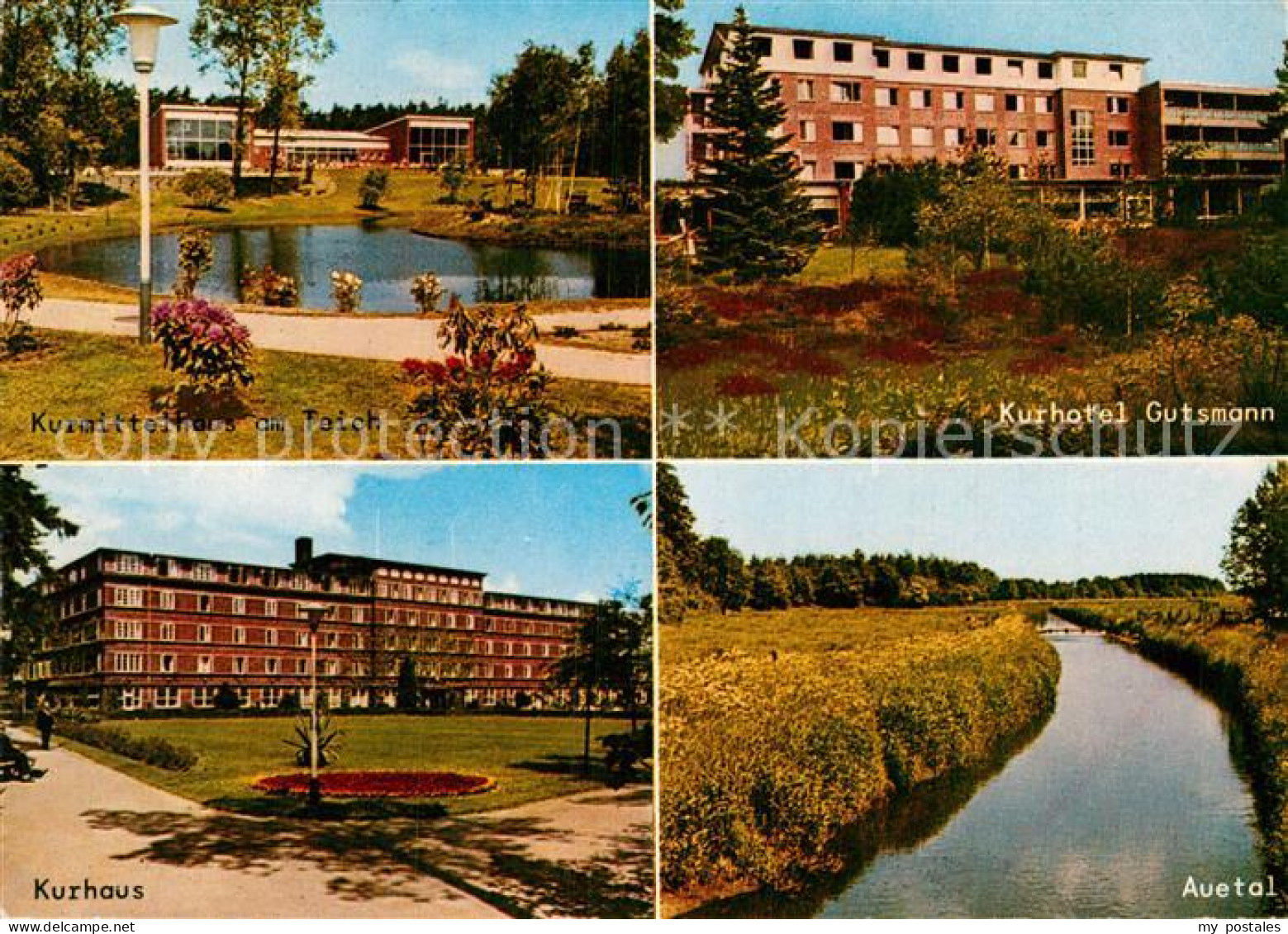 73008820 Bad Bramstedt Kurmittelhaus Kurhotel Gutsmann Kurhaus Auetal Bad Bramst - Bad Bramstedt