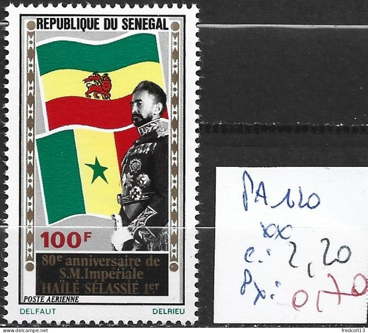 SENEGAL PA 120 ** Côte 2.20 € - Sénégal (1960-...)