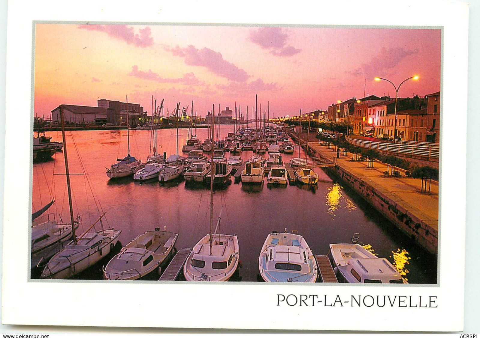 Port La Nouvelle  Crépuscule Sur Le Port SS 1328 - Port La Nouvelle