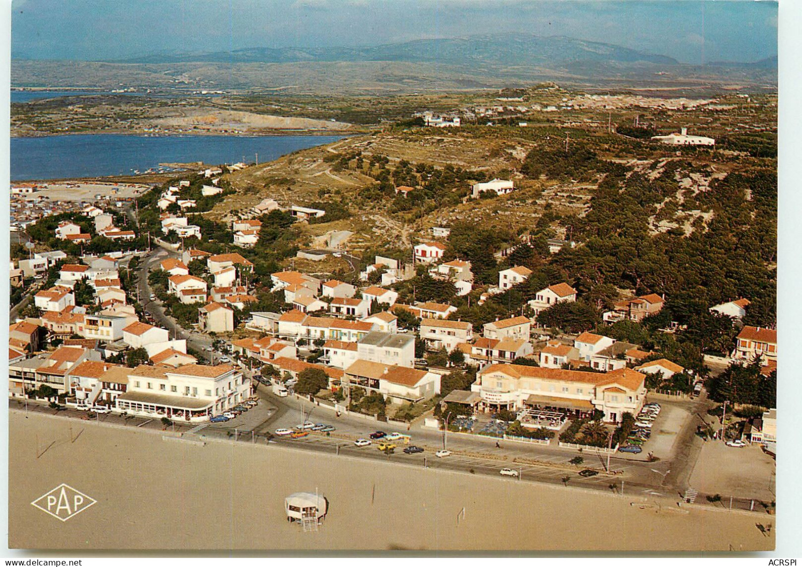 LEUCATE PLAGE  Hotel JOUVE Et AMADE  Vue Panoramique De La Station  SS 1325 - Leucate