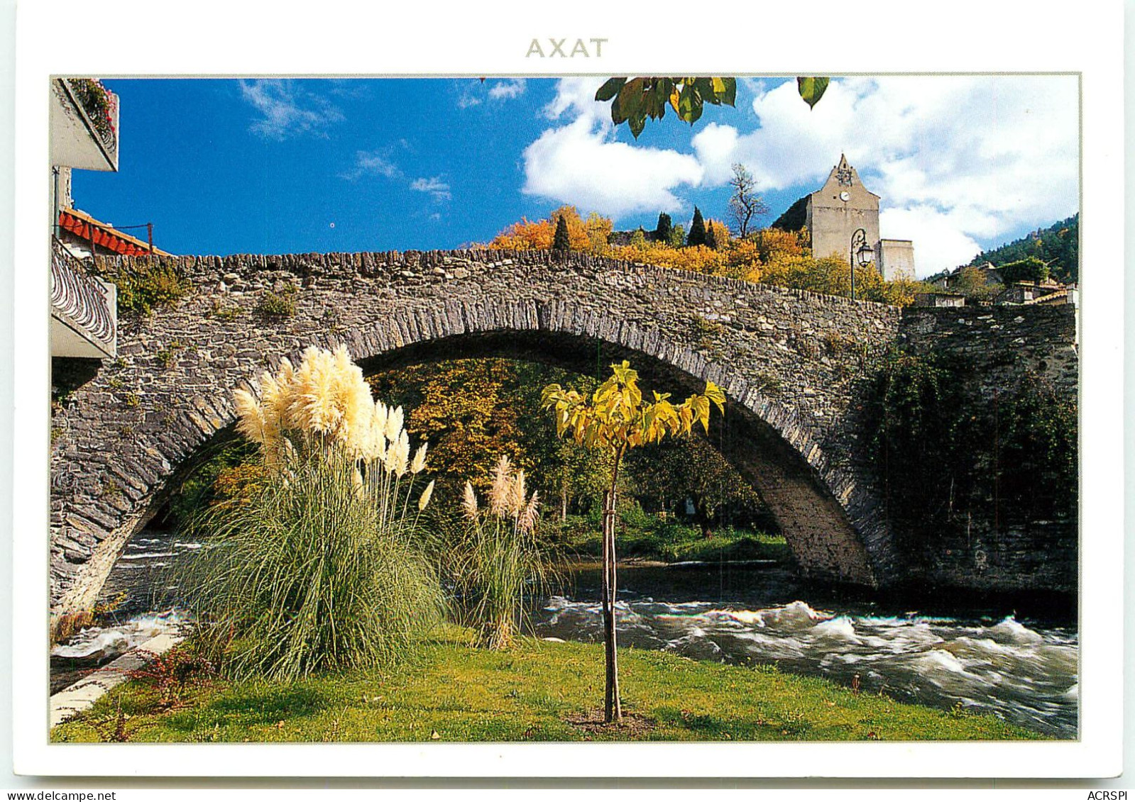 AXAT  Le Pont Médieval SS 1323 - Axat