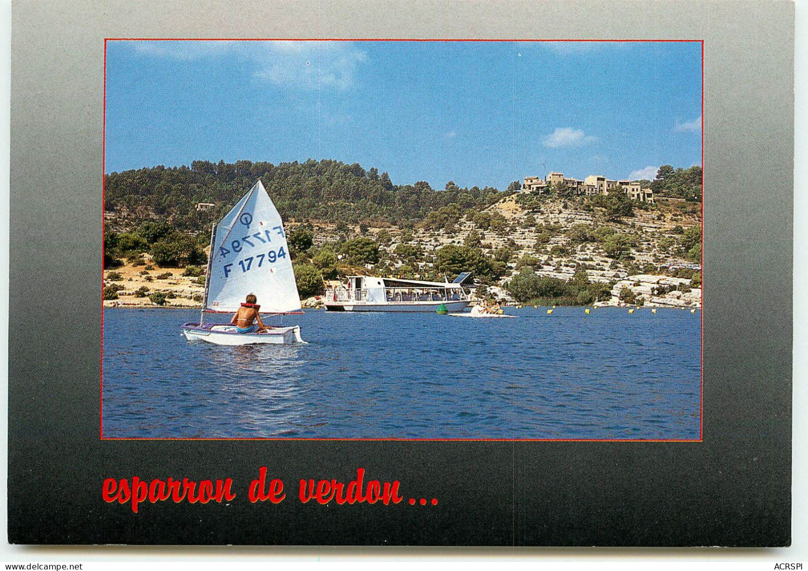 ESPARRON DE VERDON Sur Le Lac SS 1321 - Gréoux-les-Bains