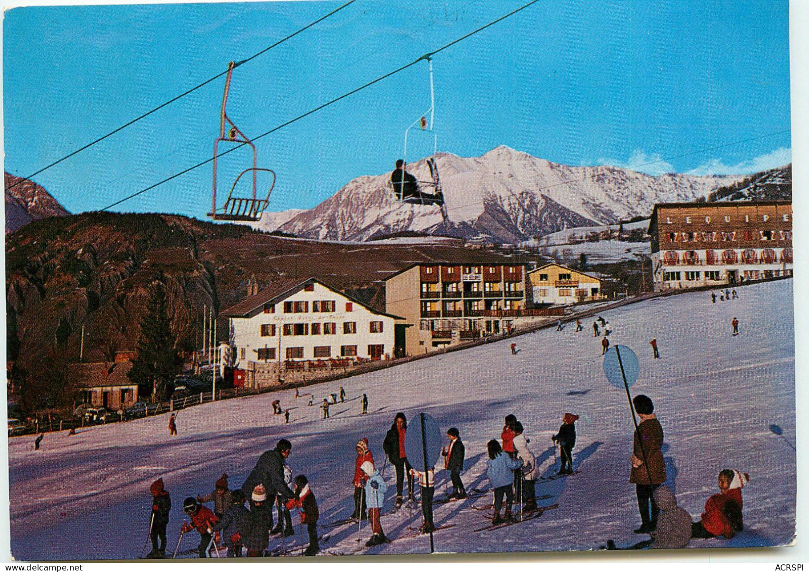 LE SAUZE Sur BARCELONNETTE Hotel L'équipe Station Des 4 Saisons SS 1321 - Barcelonnetta