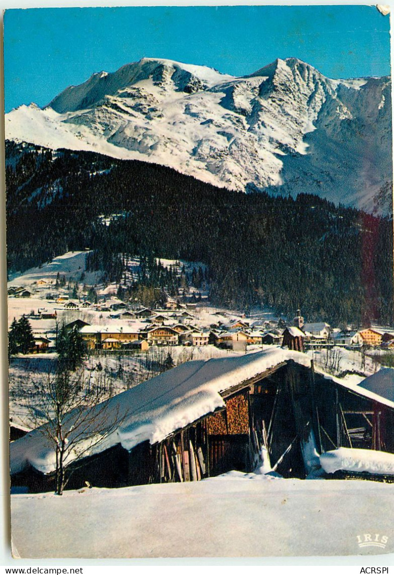 LES CONTAMINES La Station Et Les Domes De Miage SS 1305 - Les Contamines-Montjoie