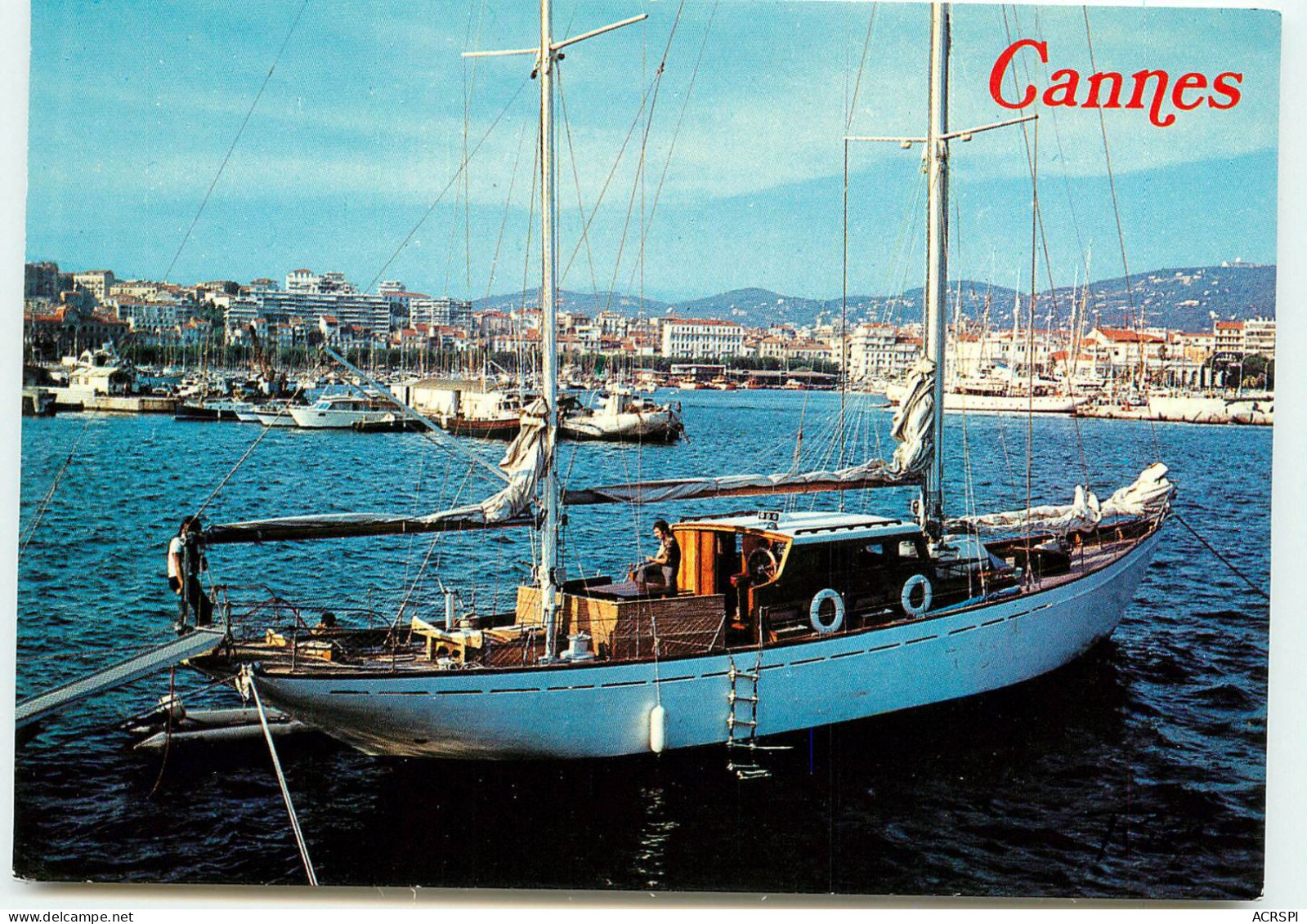 CANNES Le Port Vue Sur L'esterel  SS 1304 - Cannes