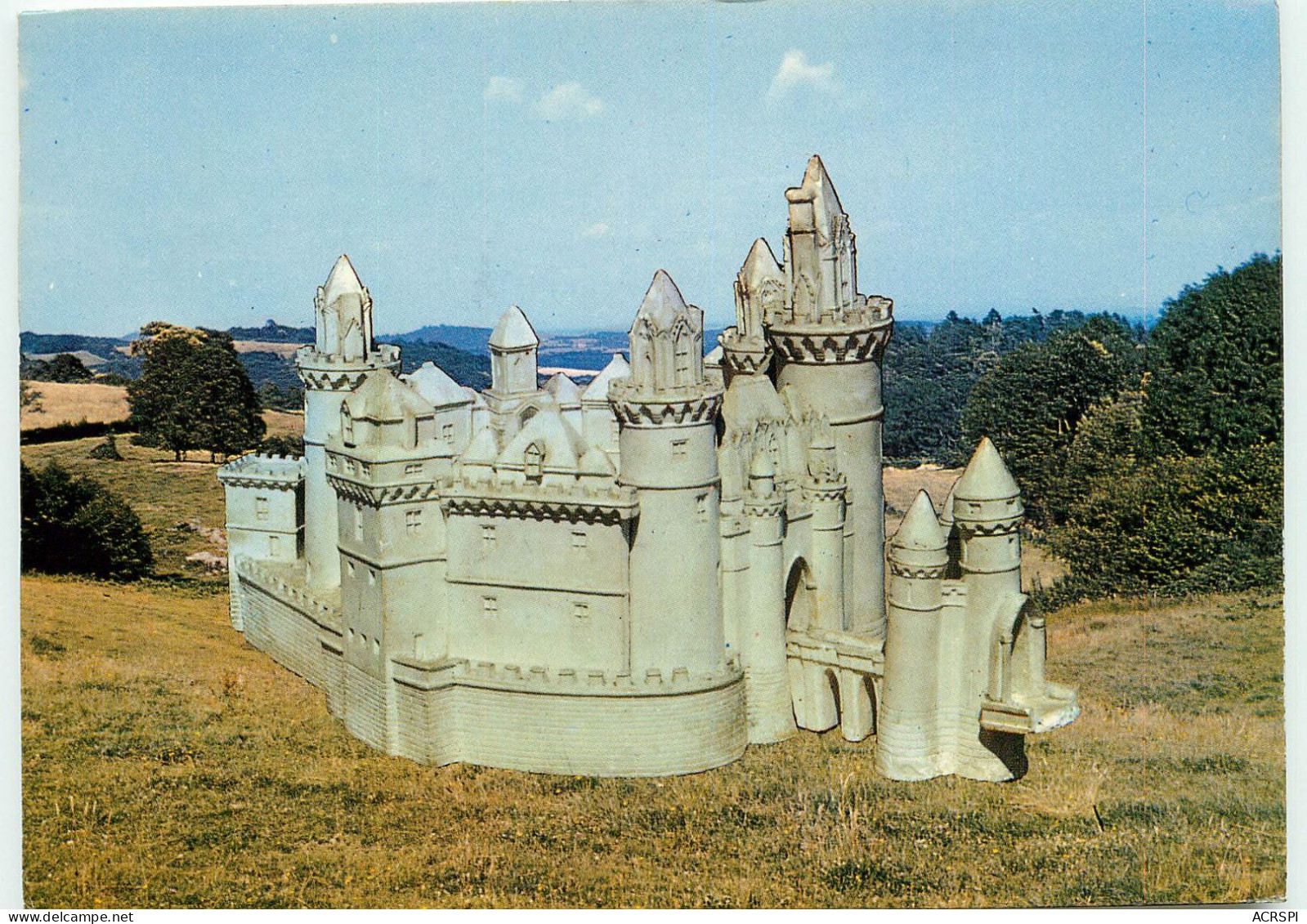 MEHUN SUR YEVRE  Maquette Du Chateau Par Camille SOULAT  SS 1303 - Mehun-sur-Yèvre