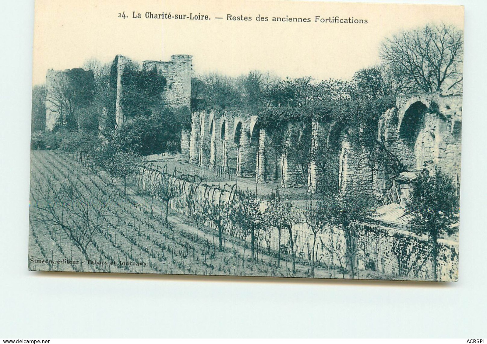 La Charité Sur Loire  Reste  Des Anciennes Fortifications  SS 1345 - La Charité Sur Loire