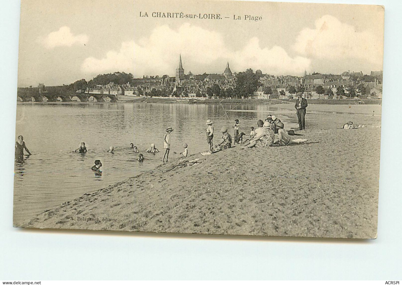 La Charité Sur Loire La Plage  SS 1345 - La Charité Sur Loire