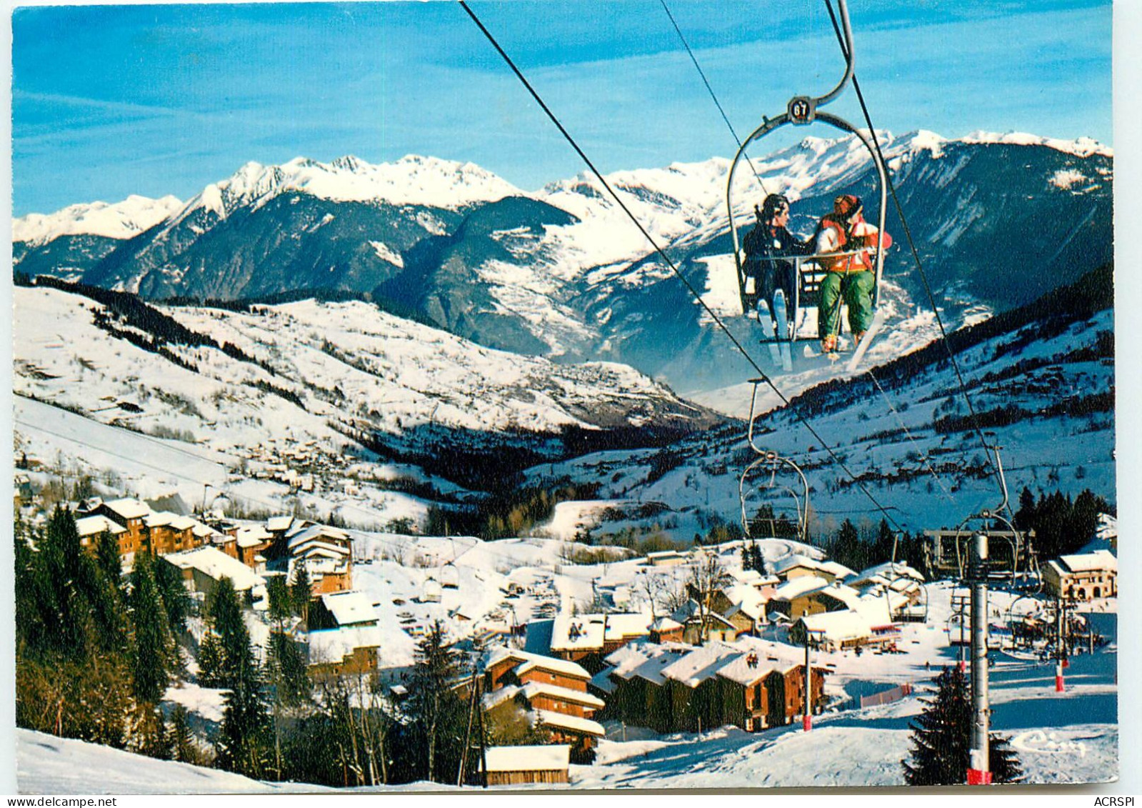 VAL MOREL Les Avanchers Le Télésiege   SS 1336 - Valmorel