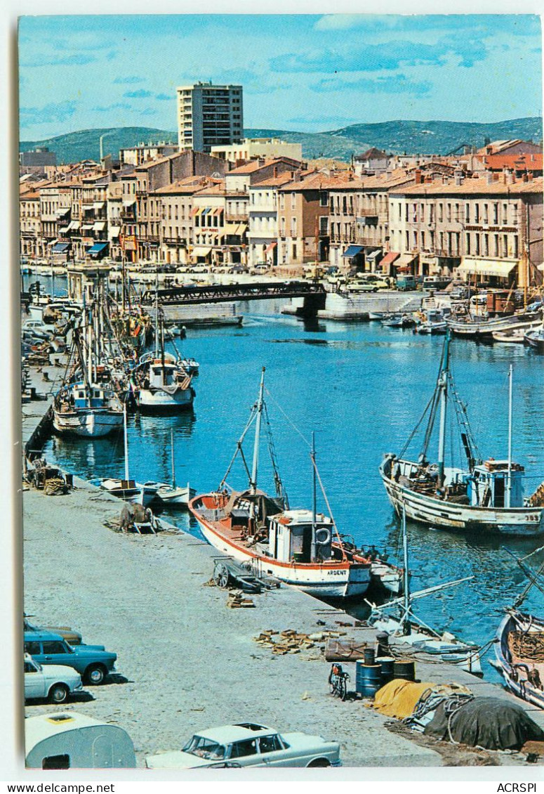 SETE LE CANAL ET LA VILLE  SS 1331 - Sete (Cette)