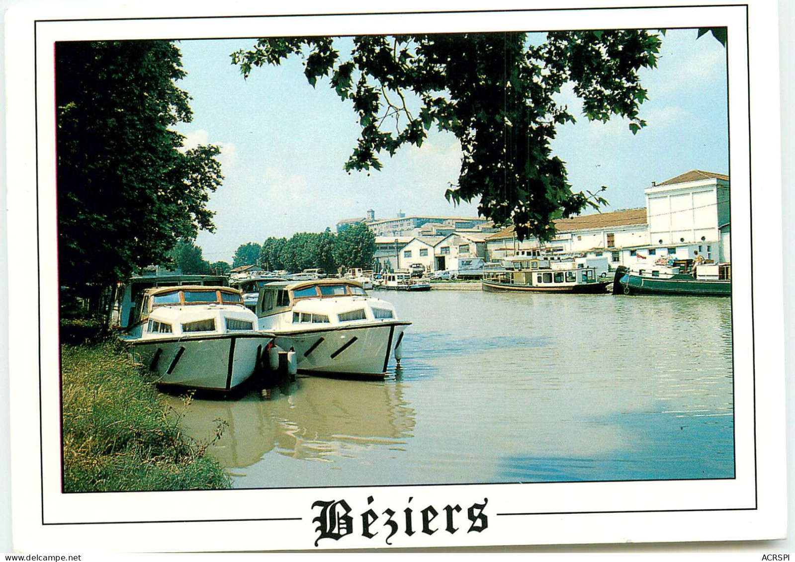 BEZIERS Le Port Neuf Sur Le Canal  SS 1330 - Beziers