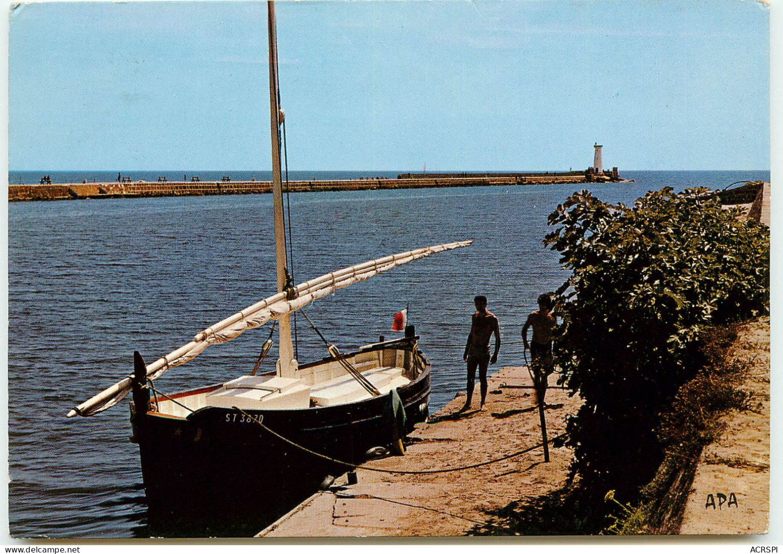 LE GRAU D' AGDE Les Bords De L'herault à L'embouchure  SS 1329 - Agde