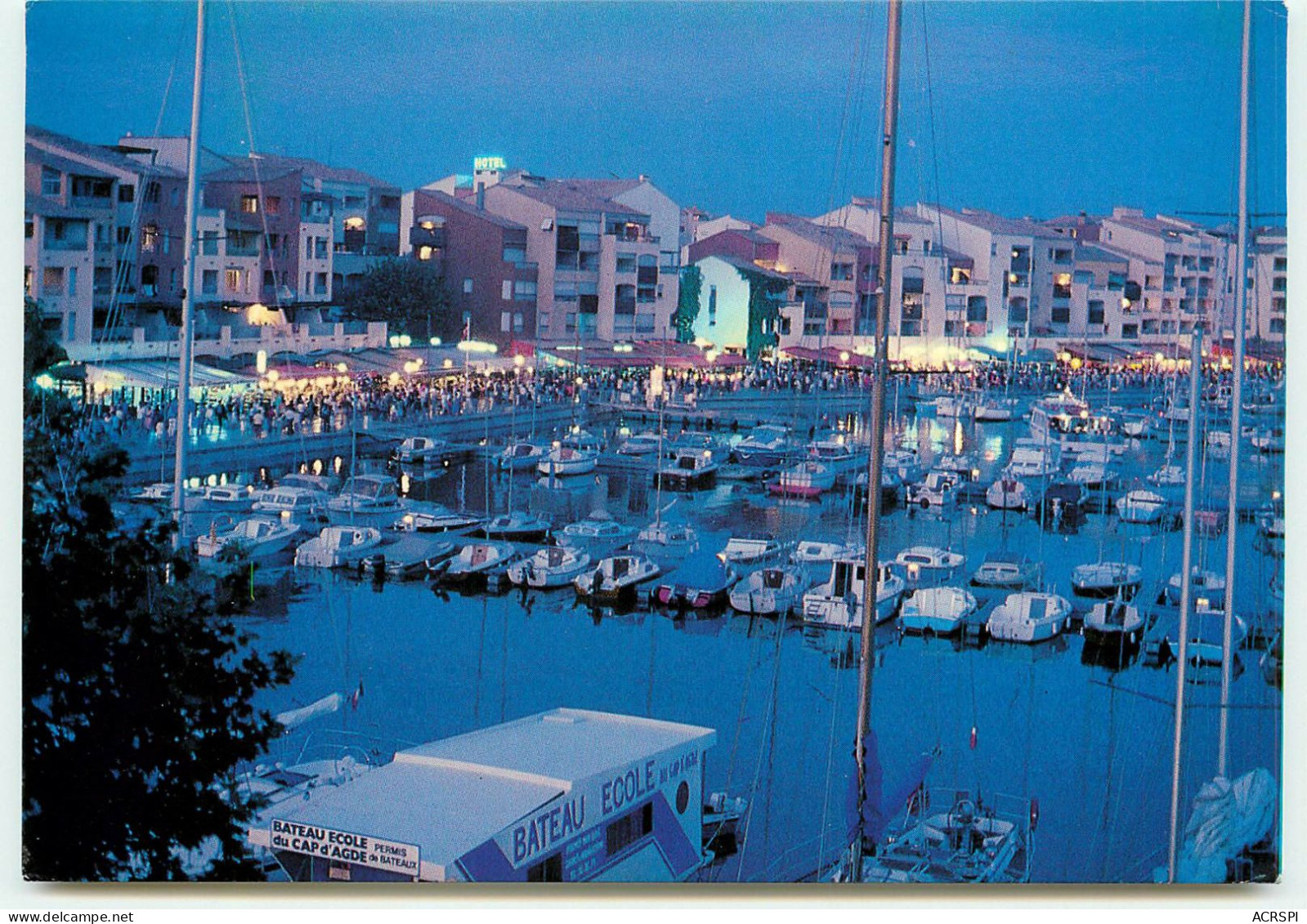 Le Cap D'agde Le Port De Nuit   SS 1329 - Agde