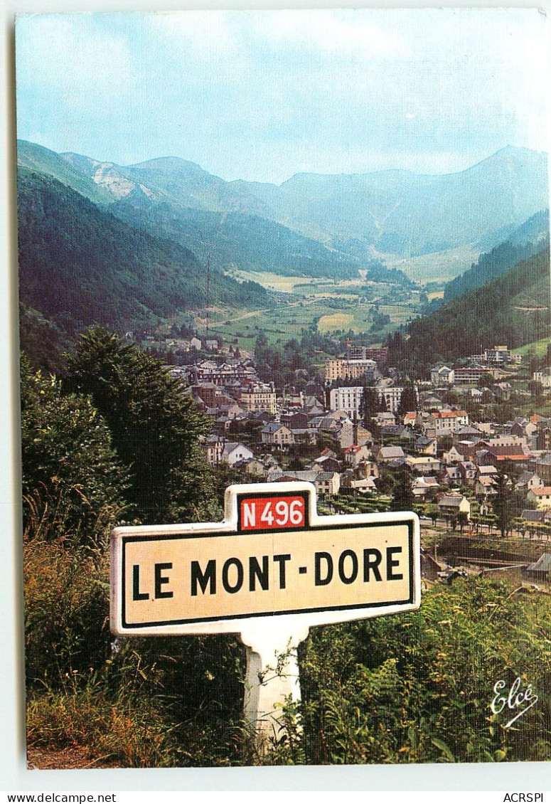 LE MONT DORE La Nationale 496   SS 1368 - Le Mont Dore