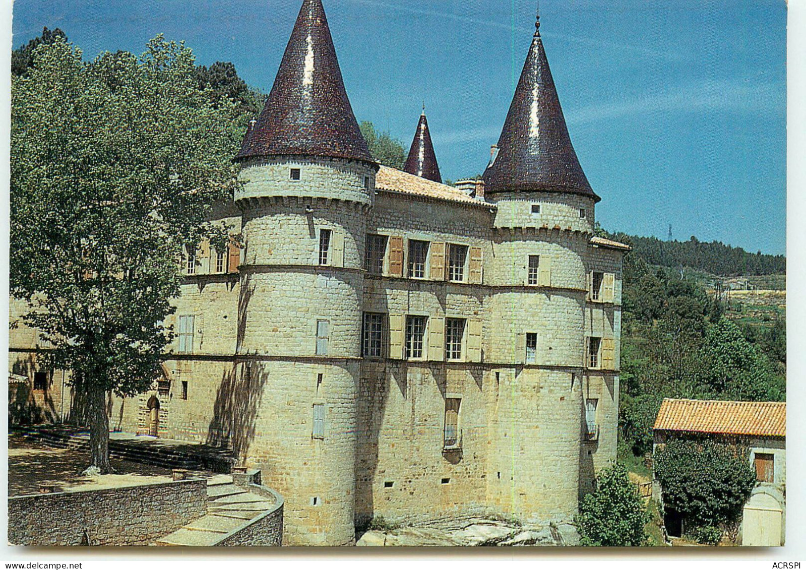 LES VANS  Le Chateau De Chabonas  SS 1366 - Les Vans