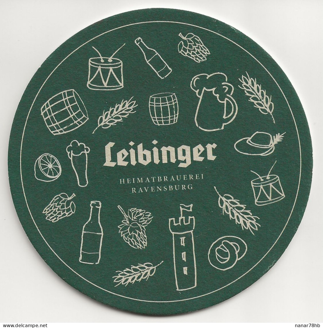 Sous Bock Leibinger - Beer Mats
