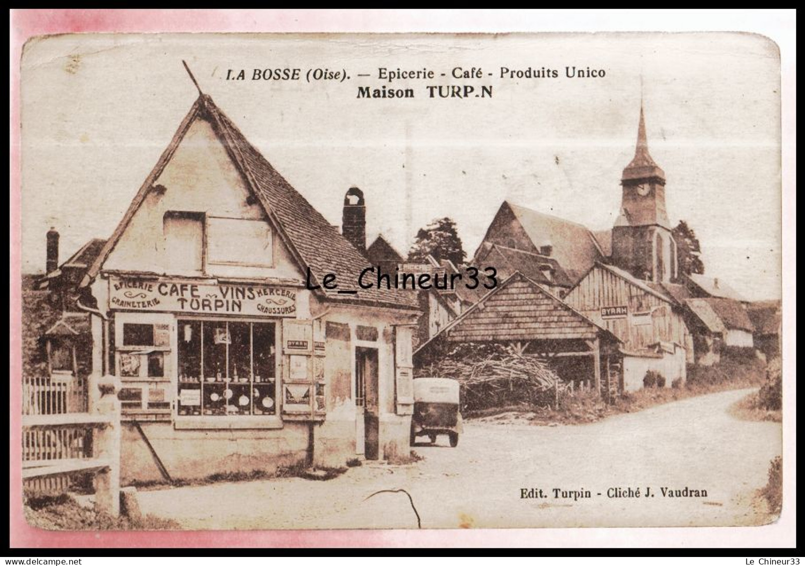 60 - LA BOSSE  --- Epicerie - Café - Produit Unico --Maison  Turp- N - ( Turpin ) - Other & Unclassified