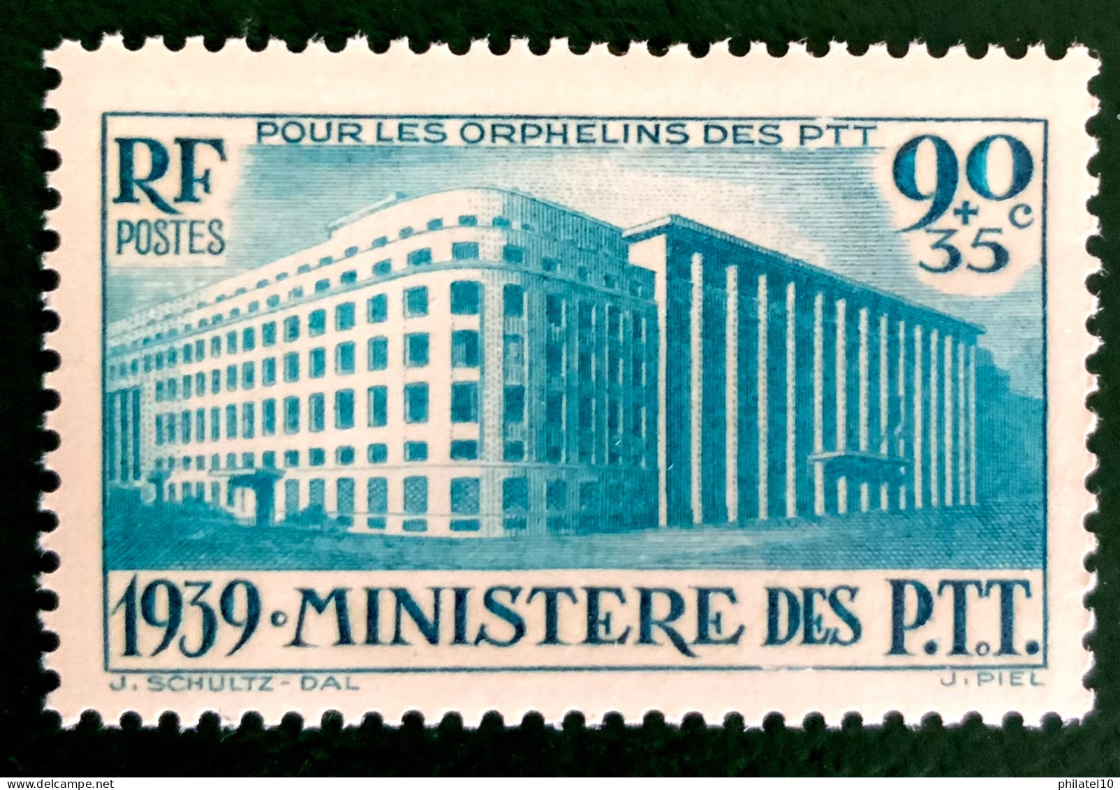 1939 FRANCE N 424 - MINISTÈRE DES P.T.T. - NEUF** - Nuevos