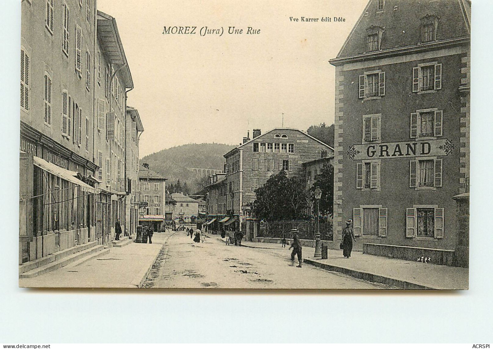 MOREZ  Une Rue  SS 1393 - Morez