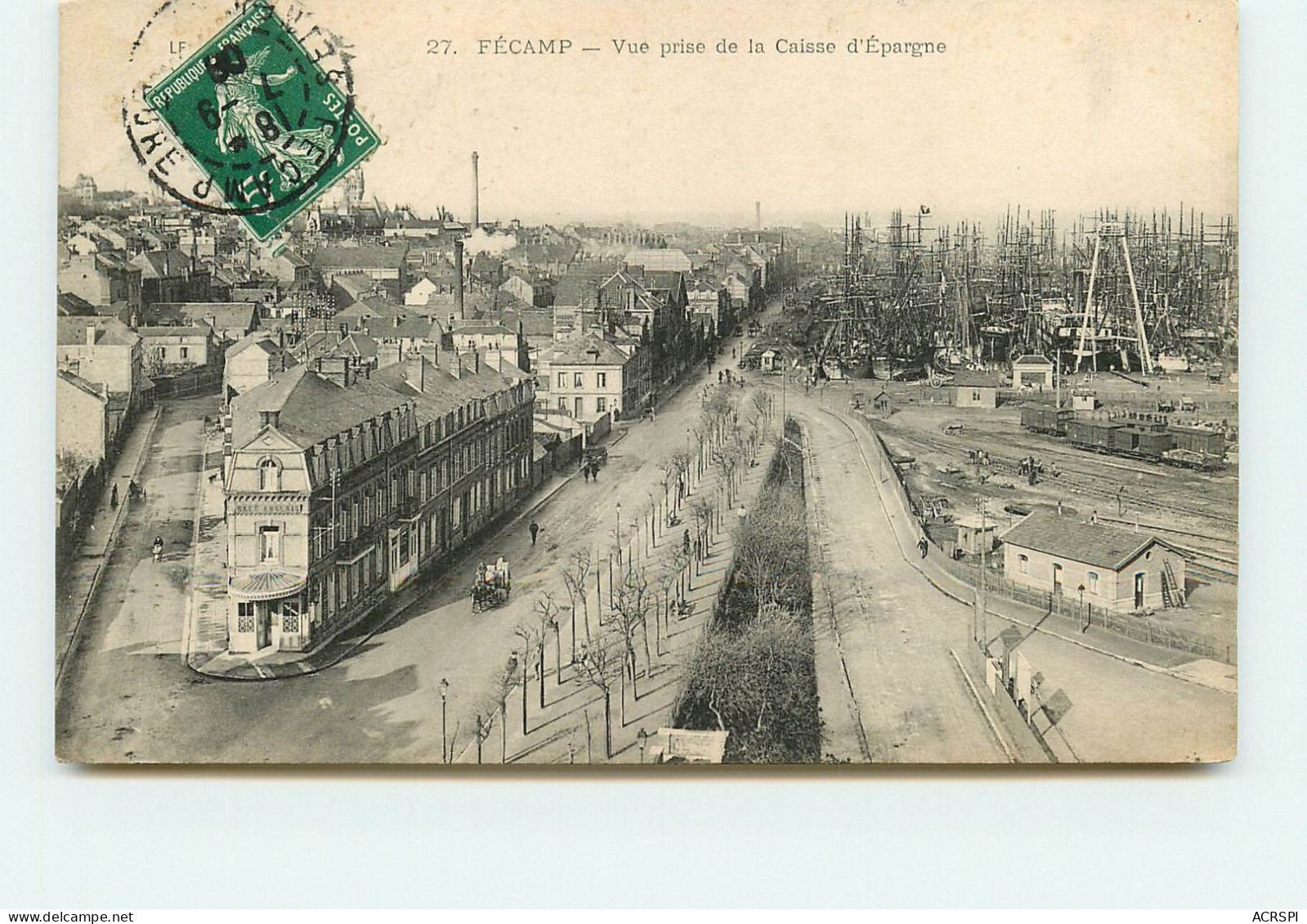 Vue Prise De La Caisse D'épargne SS 1390 - Fécamp