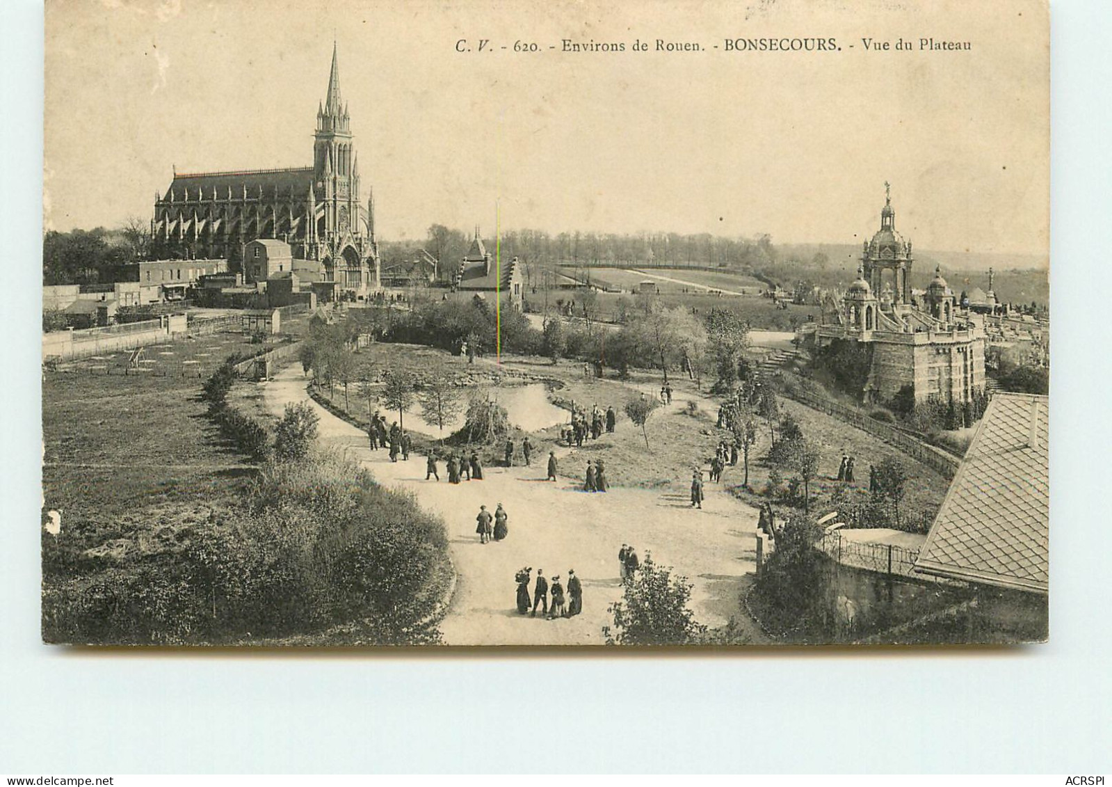 Bonsecours Vue Du Plateau SS 1389 - Bonsecours