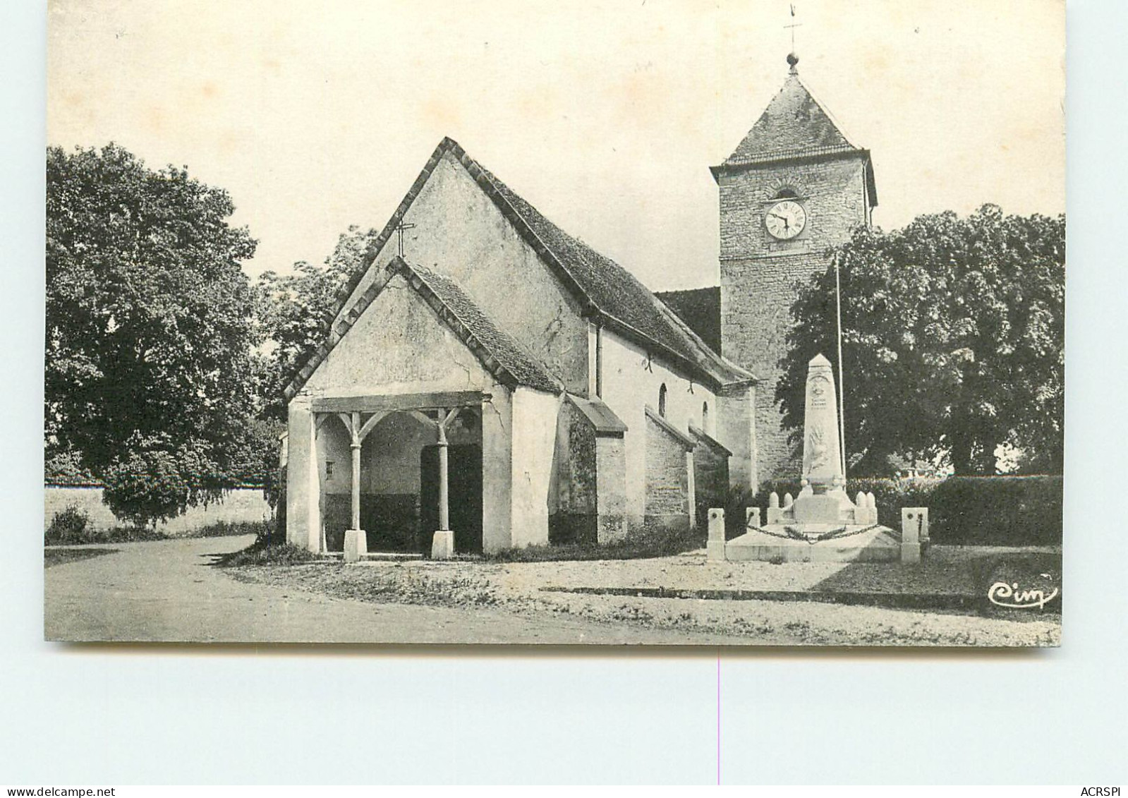BRETIGNY L'église Et Le Monument Aux Morts SS 1383 - Andere & Zonder Classificatie