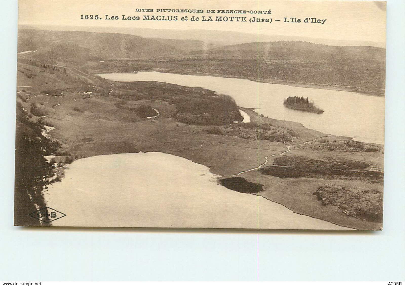 Lac MACLUS Et De La MOTTE  L'ile D'ilay SS 1382 - Andere & Zonder Classificatie