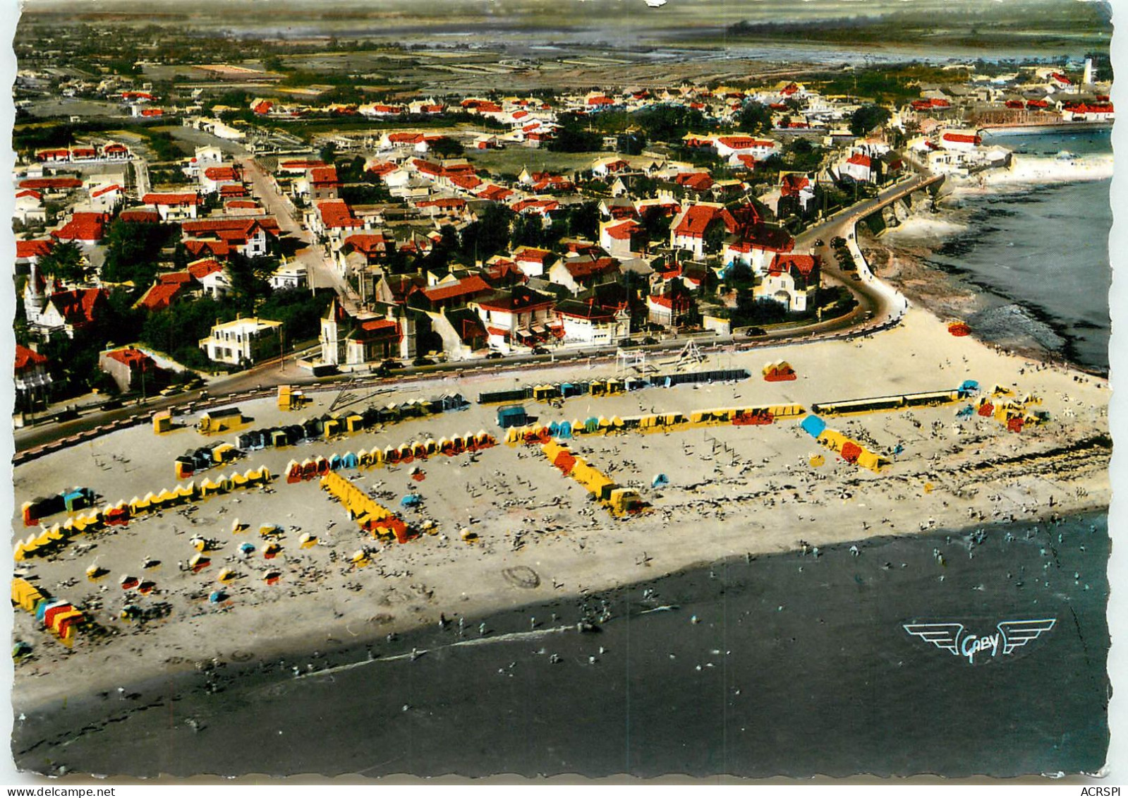 CROIX De Vie  Vue D'ensemble  De La Plage SS 1380 - Saint Gilles Croix De Vie