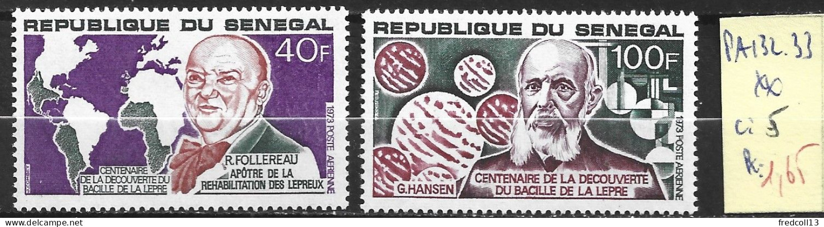 SENEGAL PA 132-33 ** Côte 5 € - Sénégal (1960-...)