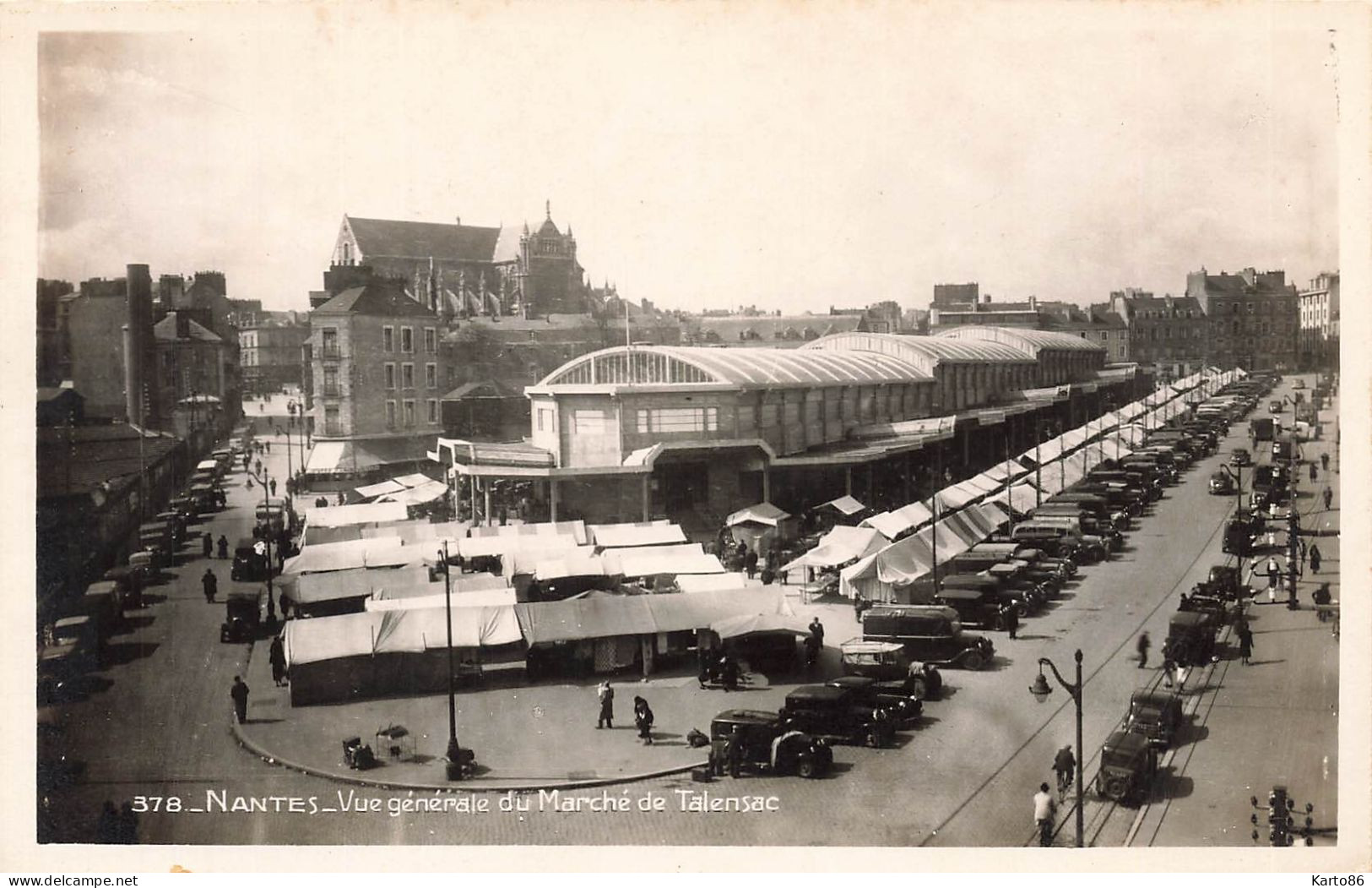 Nantes * Vue Générale Du Marché De Talensac * Halle - Nantes