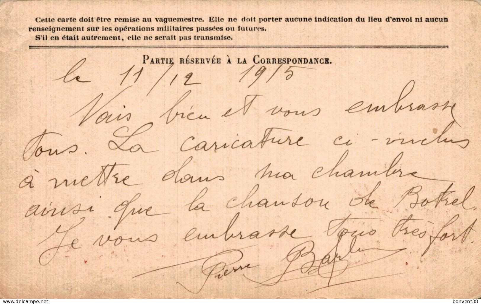 K1005 - Correspondance Des ARMÉES De La RÉPUBLIQUE - 4e Génie - Andere & Zonder Classificatie