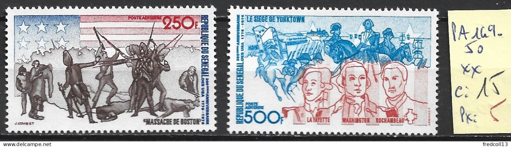 SENEGAL PA 149-50 ** Côte 15 € - Sénégal (1960-...)