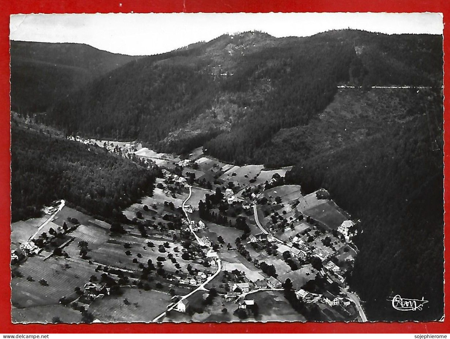 Wangenbourg-Engenthal (67) Vue Panoramique Aérienne 2scans 17-09-1964 - Andere & Zonder Classificatie
