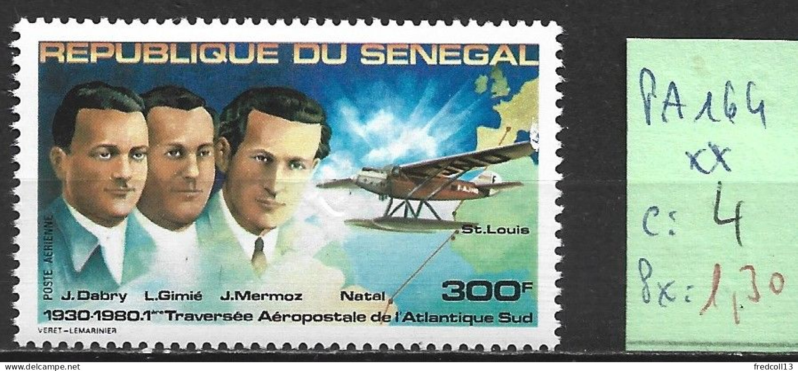 SENEGAL PA 164 ** Côte 4 € - Sénégal (1960-...)