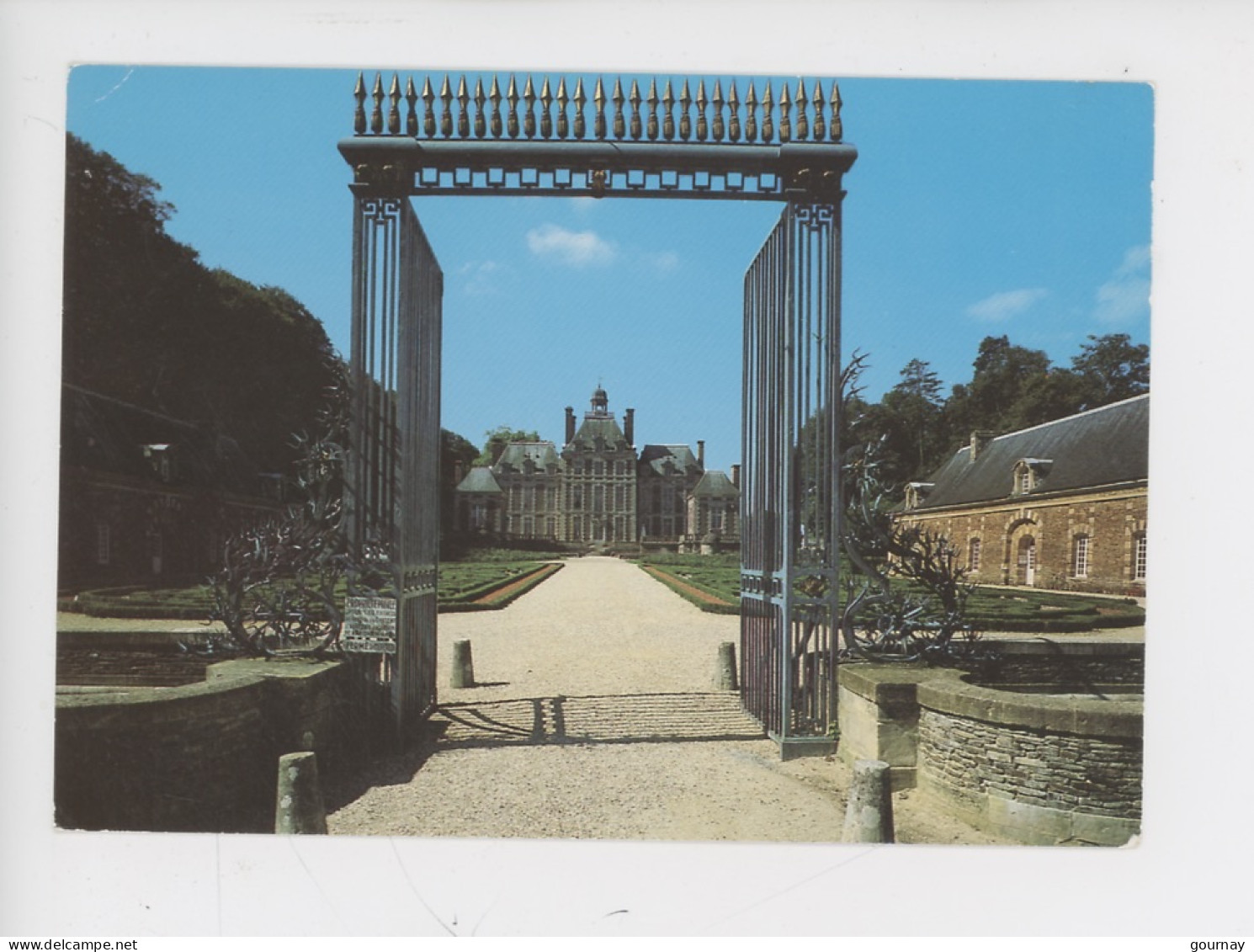 Chateau De Balleroy, Oeuvre De François Mansard 1626 - Grille Et Allée D'honneur Musée Des Ballons Cp Vierge N°55 Artaud - Bayeux