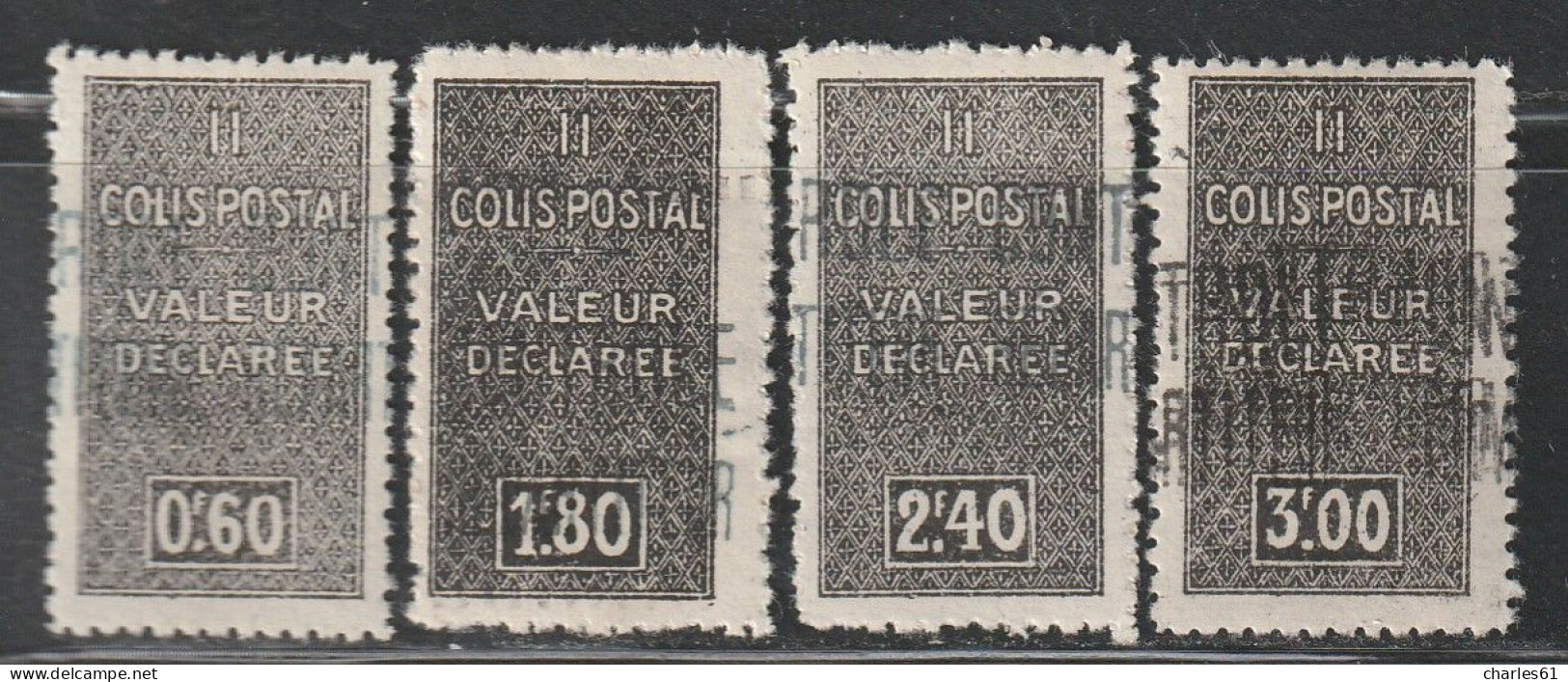 ALGERIE - COLIS POSTAUX - N°51/4 * (1938) - Paketmarken