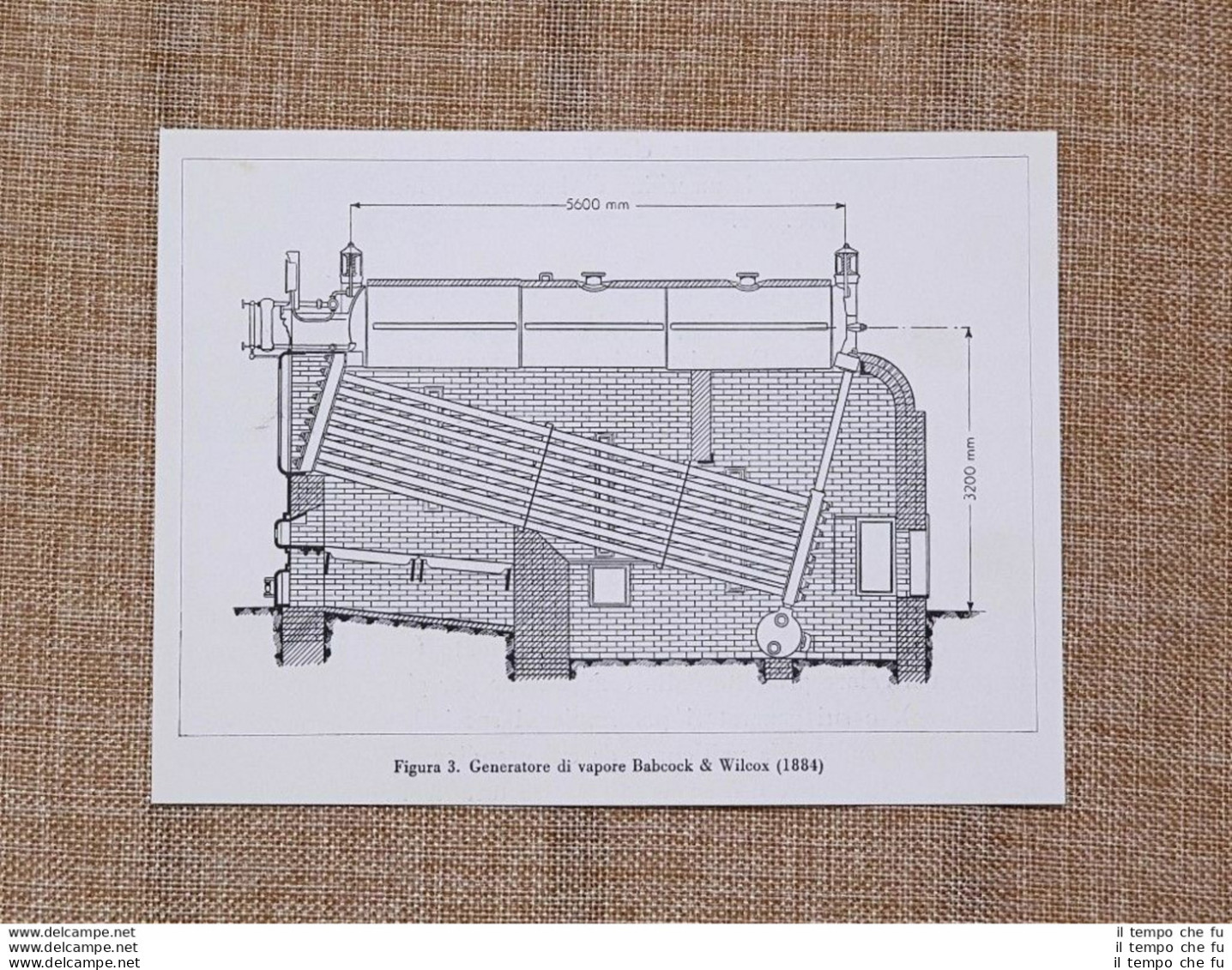 Un Generatore Di Vapore Babcock & Wilcox Nel 1884 - Autres & Non Classés
