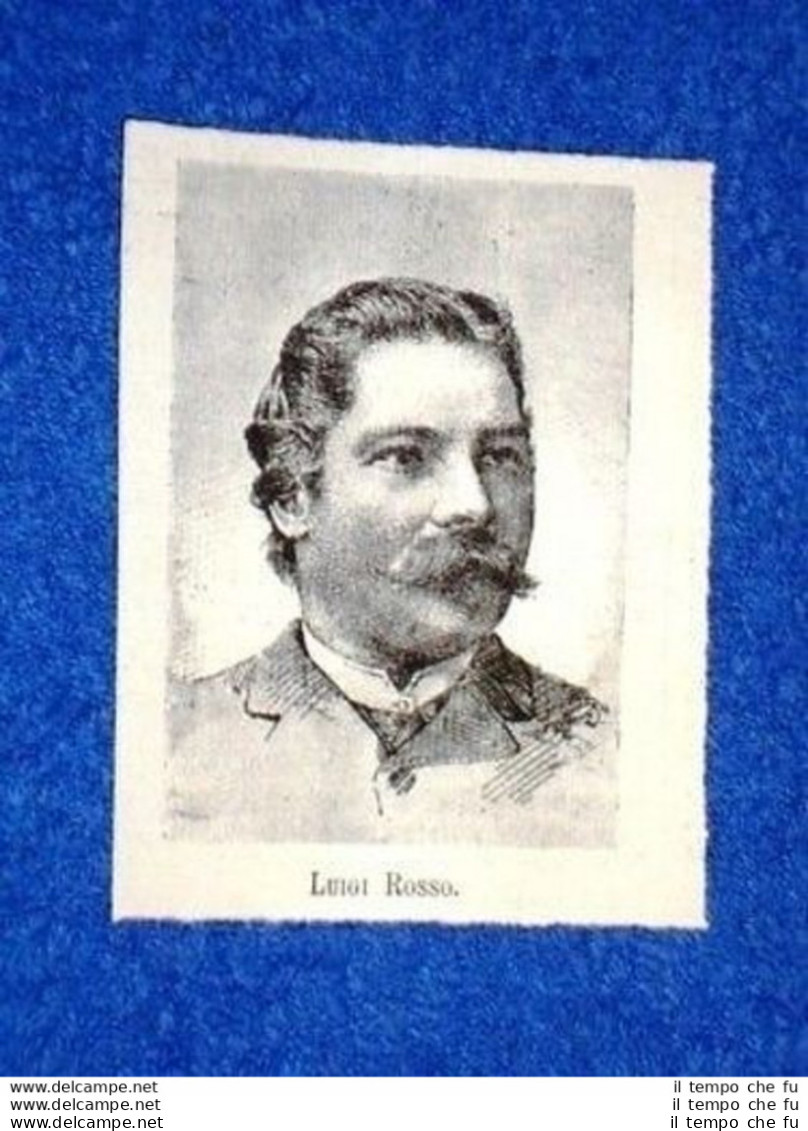 Luigi Rosso - Antes 1900