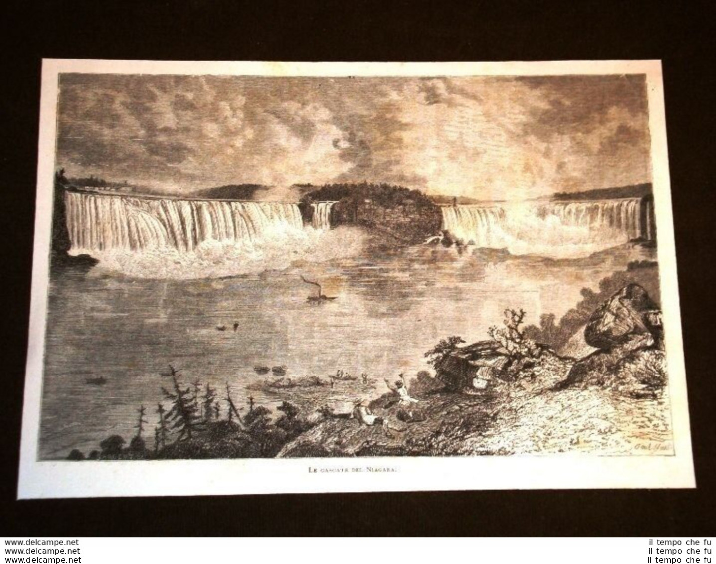 Le Cascate Dei Niagara Nel 1877 - Before 1900