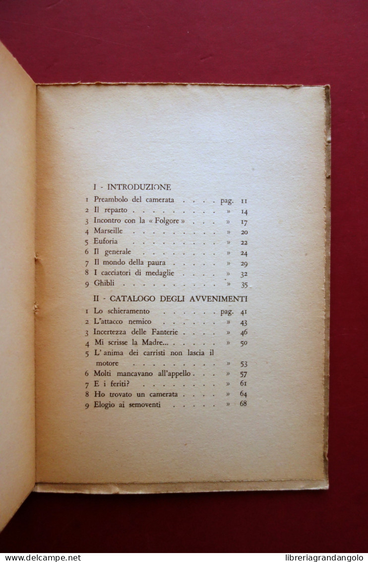 Dino Campini Eroismo E Miserie A El Alamein 1943 WW2 RSi Africa Raro - Unclassified