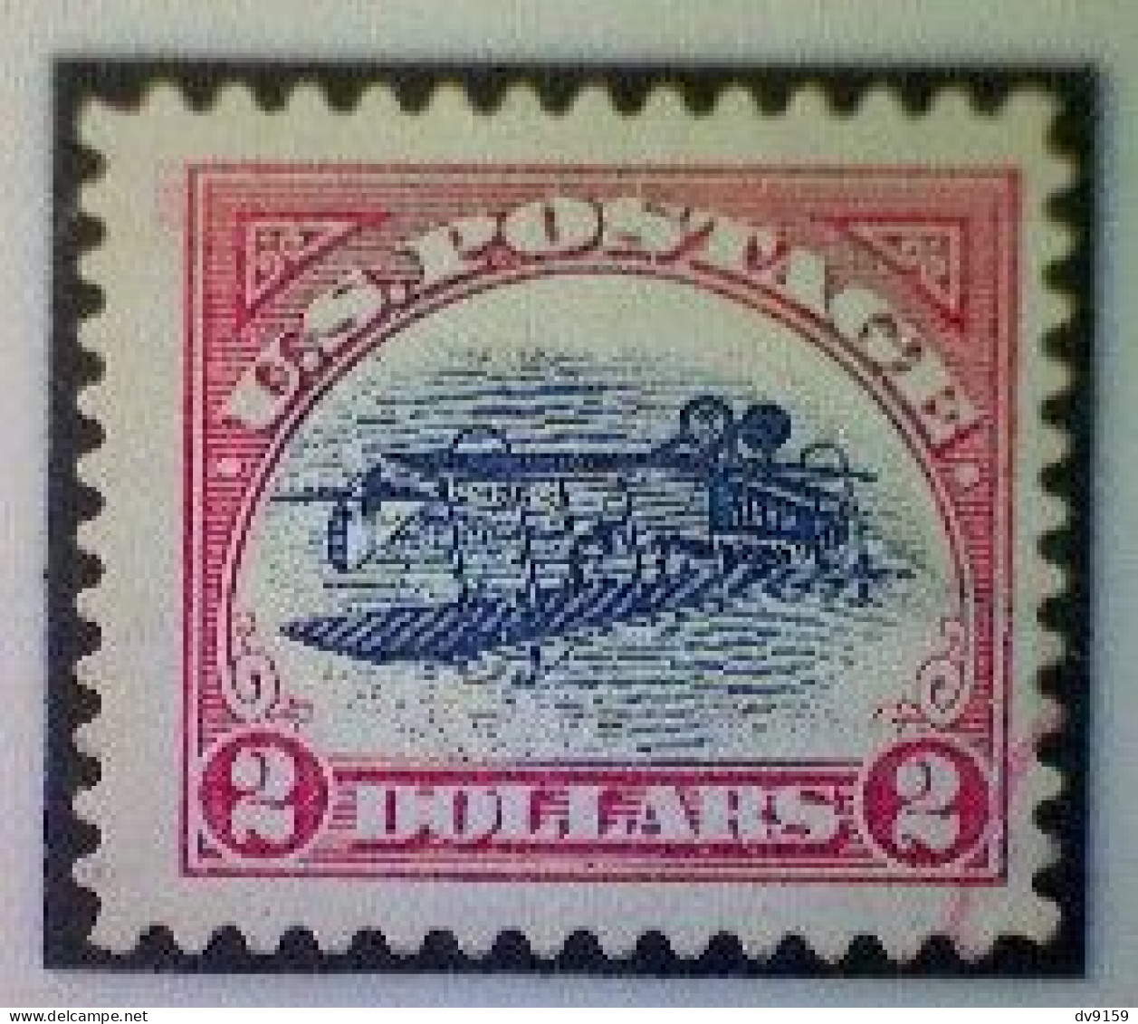 United States, Scott #4806a, Used(o), 2013, Inverted Jenny, Single, $2, Blue, Black, And Red - Usados