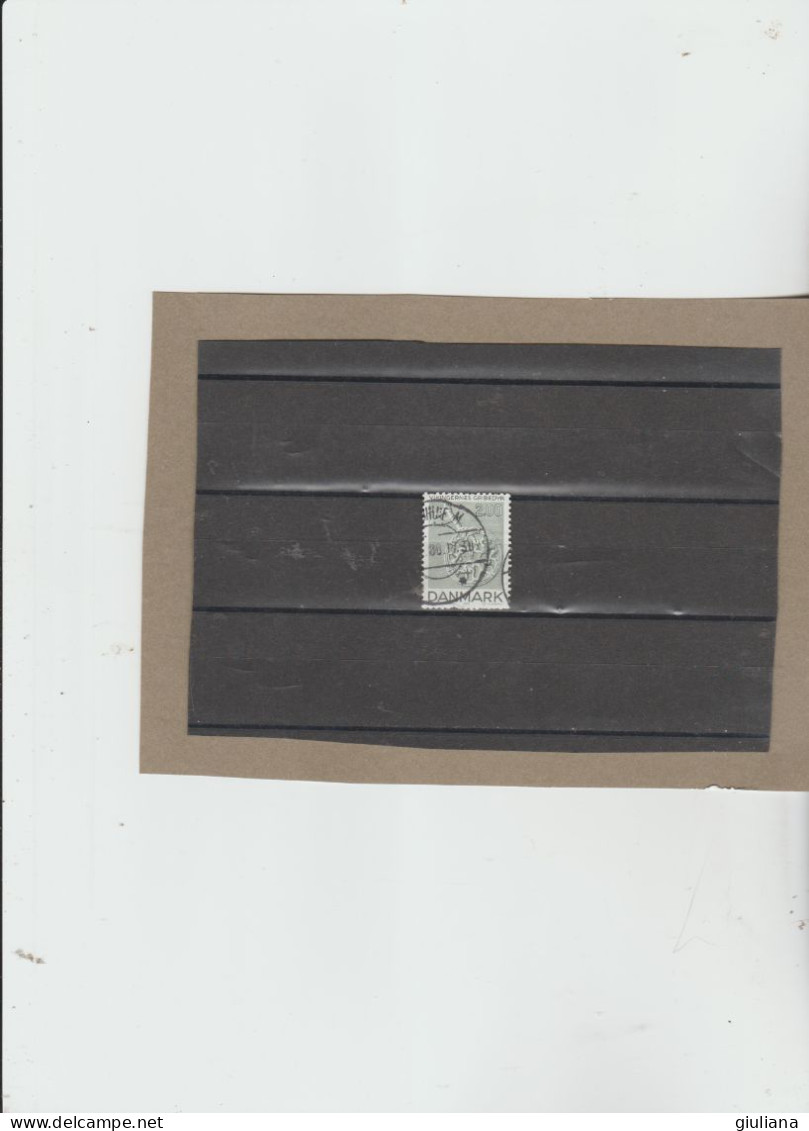Danimarca 1979 - (UN) 690  Used  "Decorazioni Artistiche D'epoca Vichinga" - 2k   Grigio Verde - Used Stamps