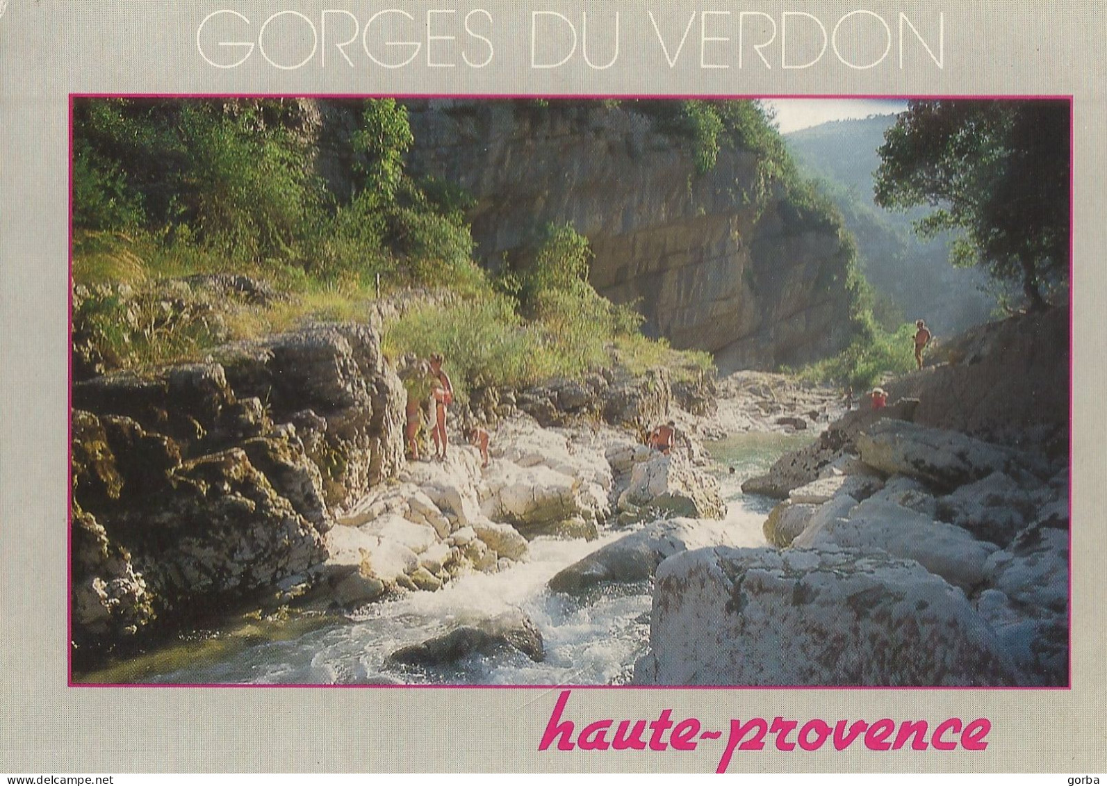 *CPM  - 04 - Les Gorges Du Verdon - La Clue De Carrejuan - Autres & Non Classés