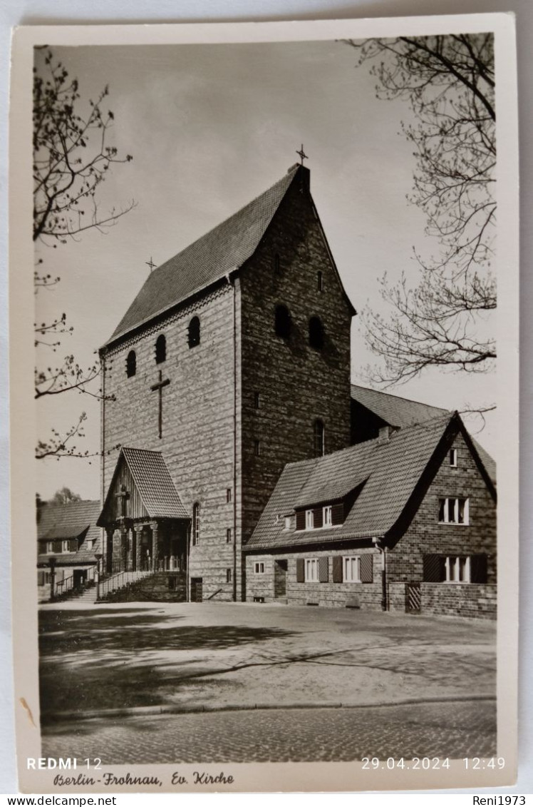 Berlin-Frohnau, Evang. Kirche, Ca. 1940 - Autres & Non Classés
